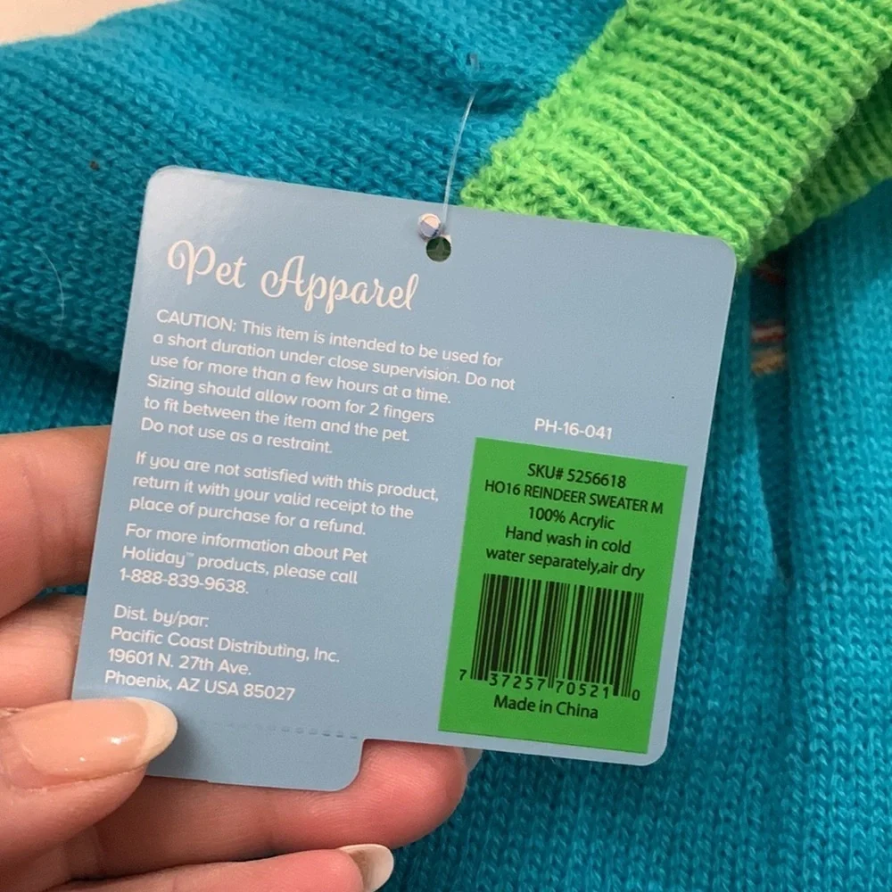 Set of two Dog Sweaters size M NWT